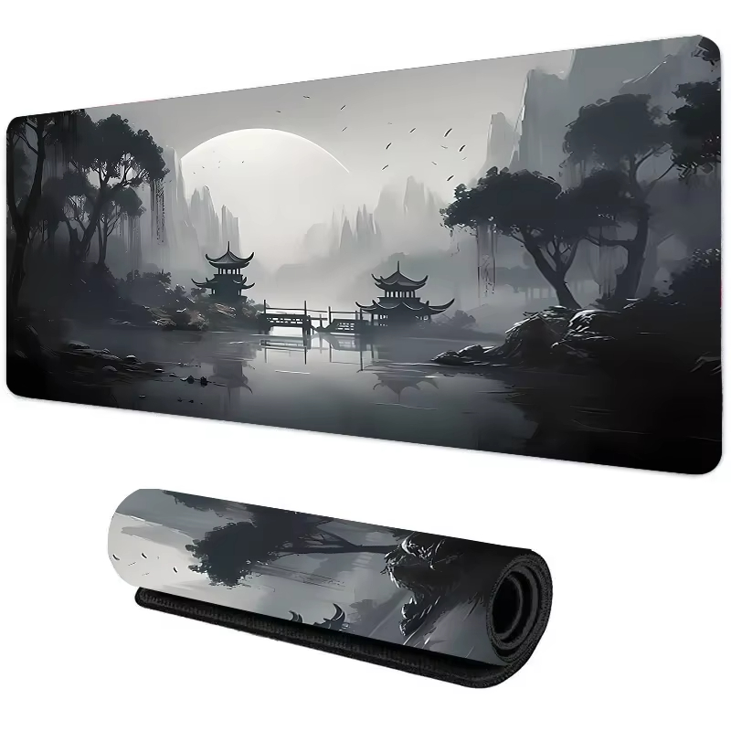 Sunset Mountain View Silicone  - Gaming Accessories Table ulasan dan harga