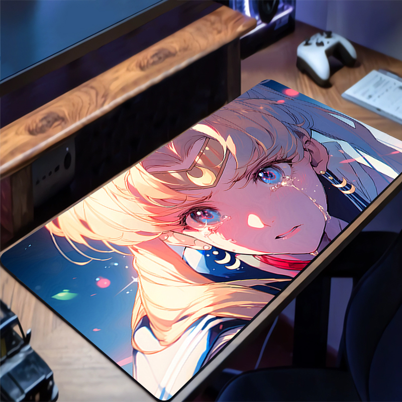 90x40cm Mouse Pad S-Sailor Moo - Gaming Accessories Table ulasan dan harga