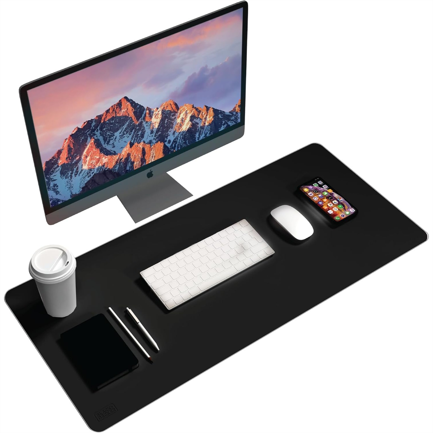 Faux Leather Desk Mat for Keyb - Gaming Accessories For Desk ulasan dan harga