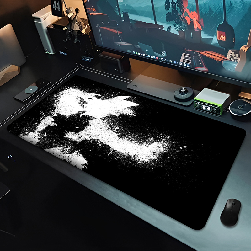 DBZ Black Anime Mouse Pad Drag - Gaming Accessories Table ulasan dan harga