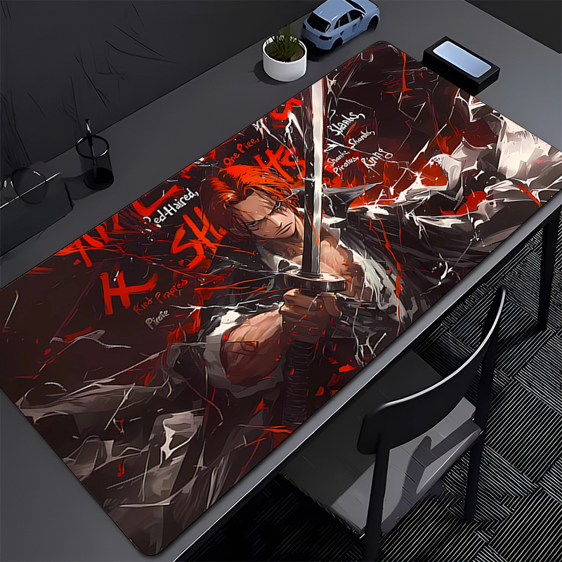 Hot Mouse Pad one piece Shanks - Gaming Accessories For Desk ulasan dan harga