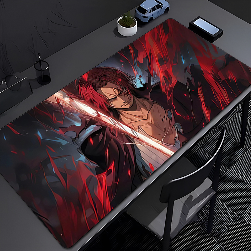 Hot Mouse Pad one piece Shanks - Gaming Accessories For Desk ulasan dan harga