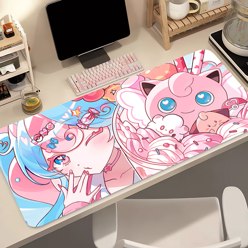 Anime Mouse Pad 90x40cm Pokemo - Gaming Accessories Table ulasan dan harga