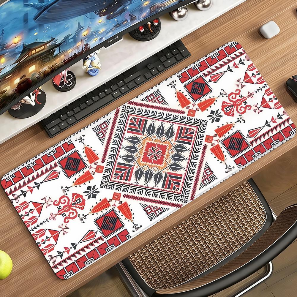 Art Tatreez Mouse Pad Non-slip - Gaming Accessories On Sale ulasan dan harga