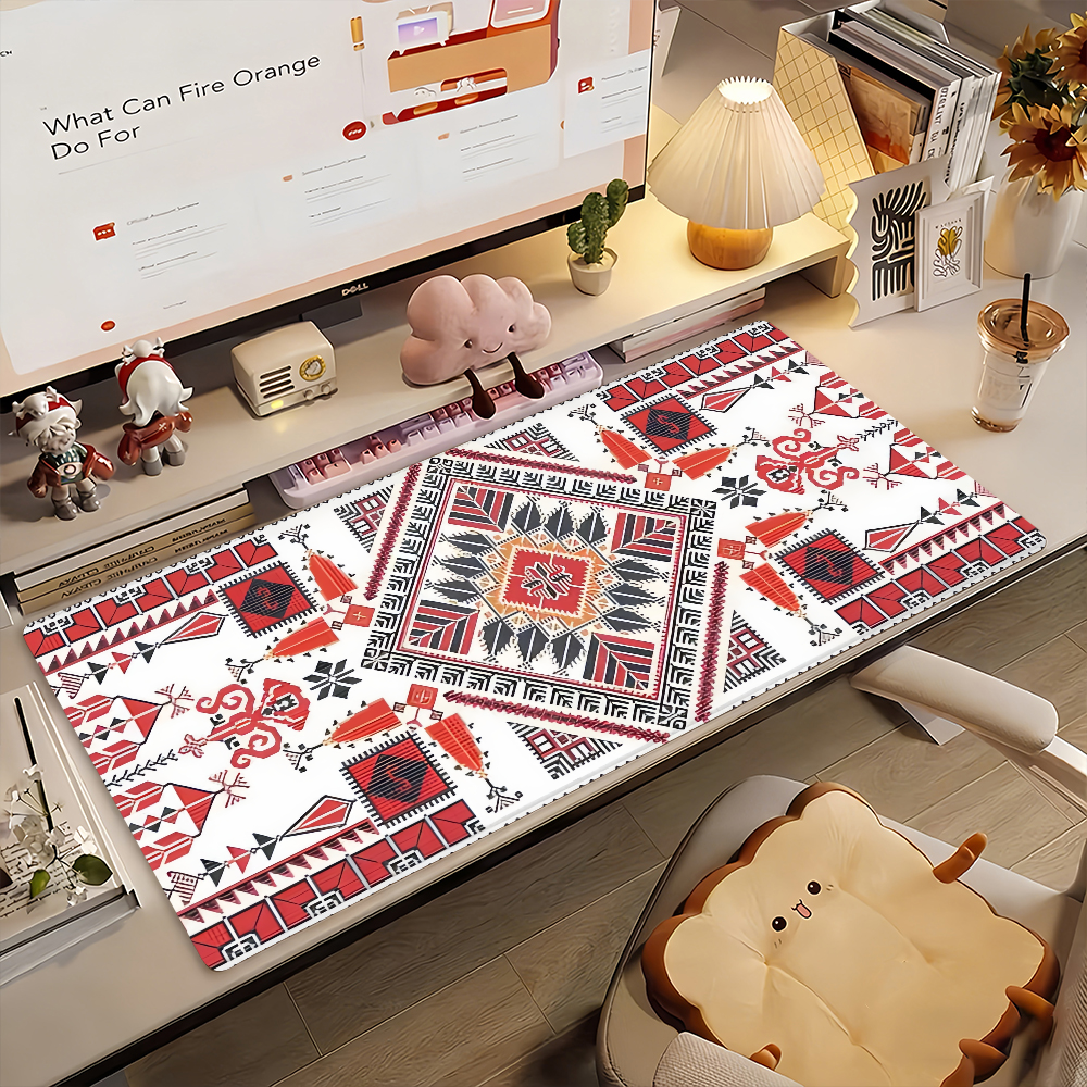 Art Tatreez Mouse Pad Non-slip - Gaming Accessories On Sale ulasan dan harga