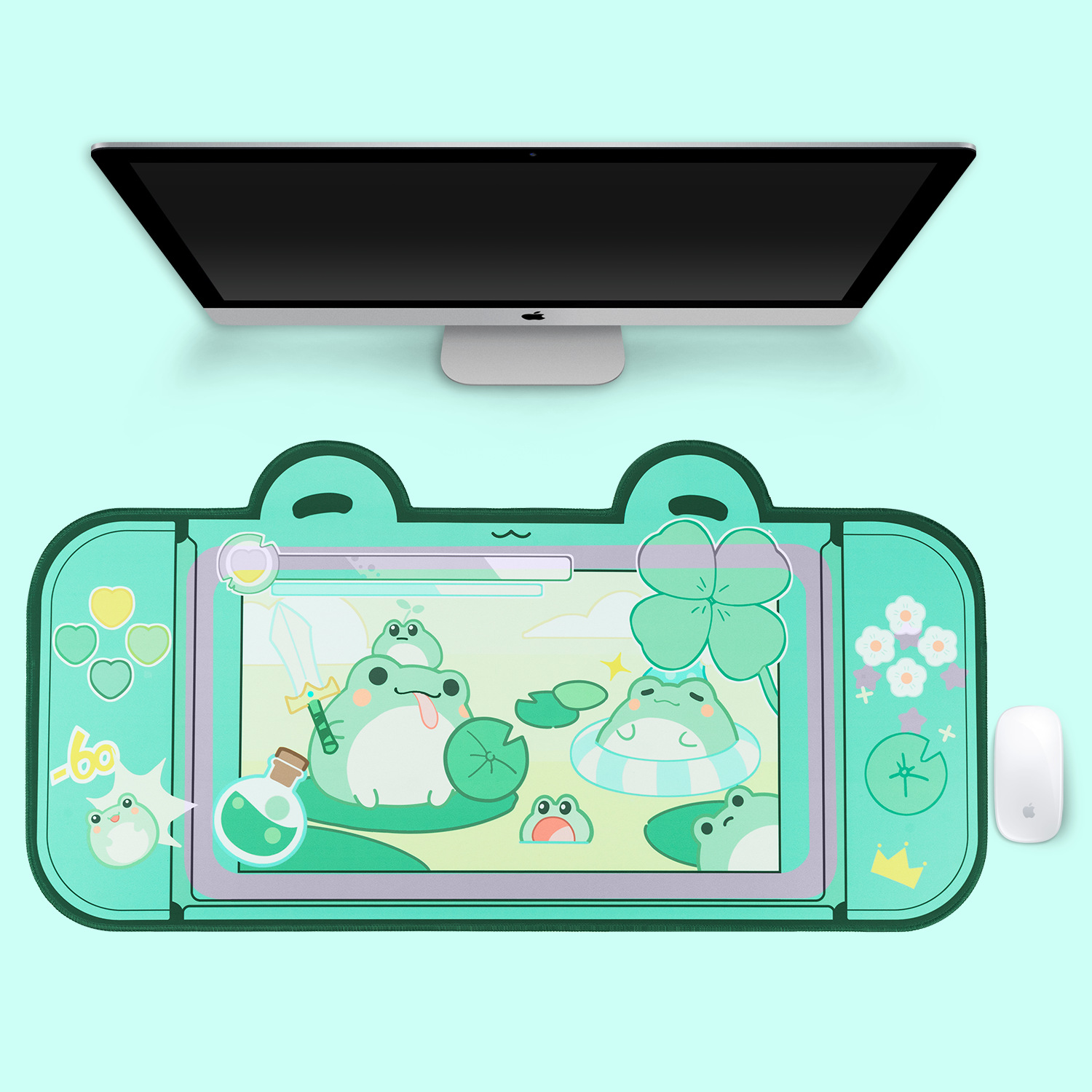 Extra Large Kawaii Gaming Mous - Gaming Accessories For Desk ulasan dan harga