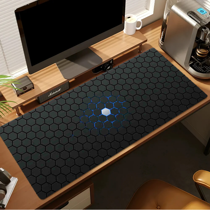 Hexagon Large Gaming Mouse Pad - Gaming Accessories For Desk ulasan dan harga