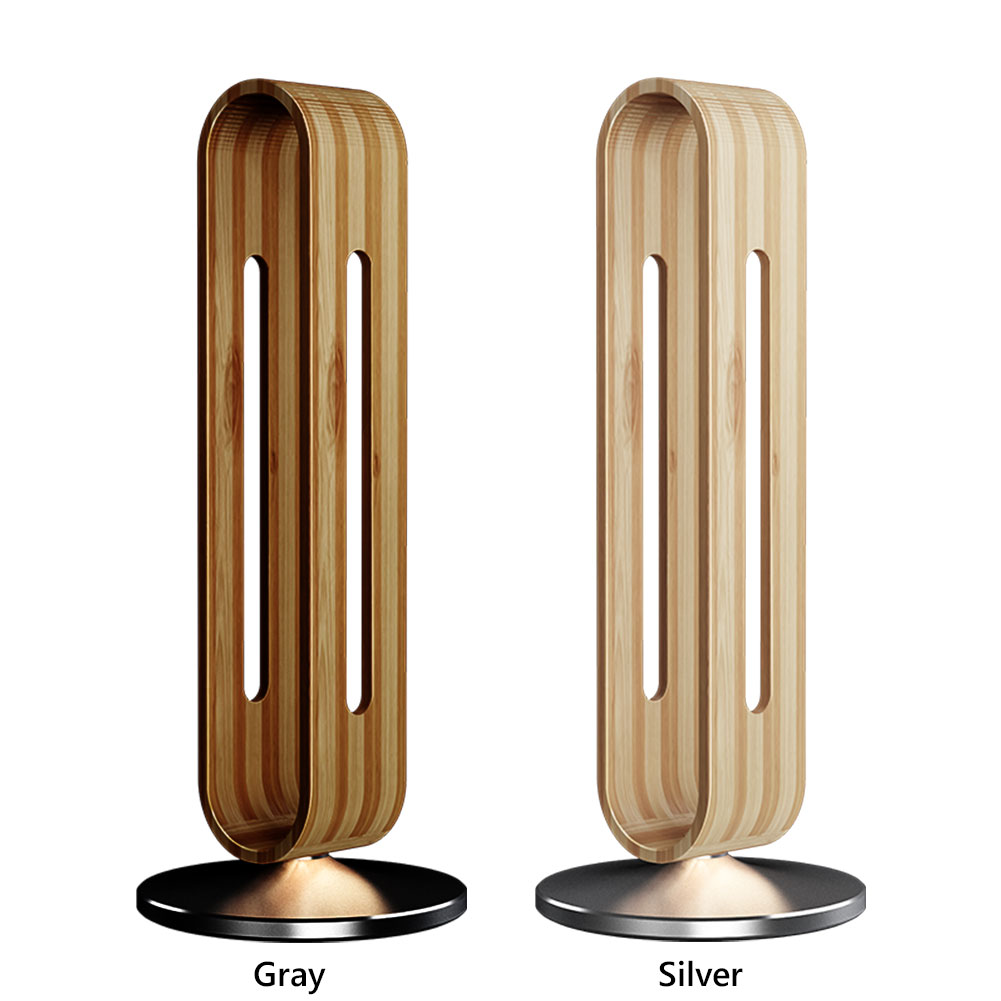 Bamboo Wood Headphone Stand De - Gaming Accessories Table ulasan dan harga