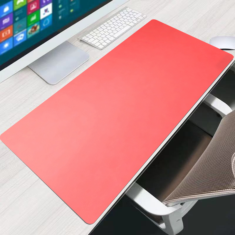 Red Mouse Pad Office Extended  - Gaming Accessories For Desk ulasan dan harga