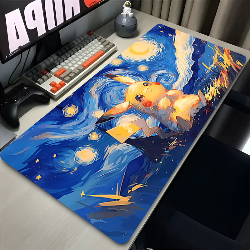 Mouse Pad P-pokemon Pikachu Co - Gaming Accessories For Gaming Setup ulasan dan harga